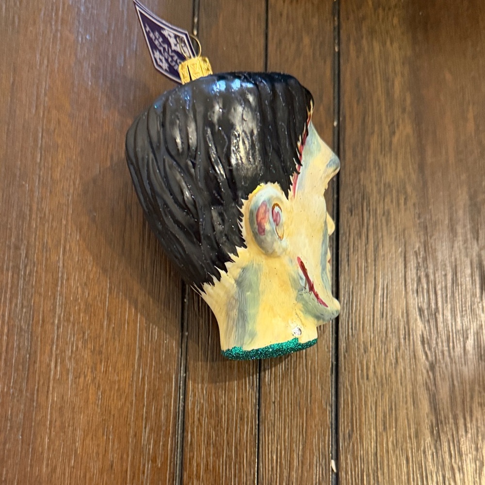 Frankenstein Head Ornament - Picture 6 of 8